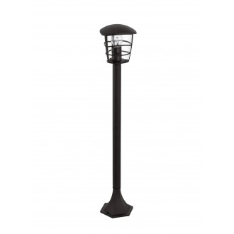EGLO 93408 | Aloria Eglo podna svjetiljka 94cm 1x E27 IP44 crno, prozirna