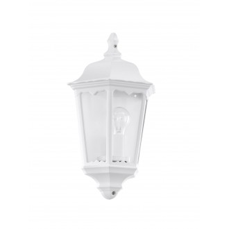 EGLO 93448 | Navedo Eglo zidna svjetiljka 1x E27 IP44 bijelo, prozirna