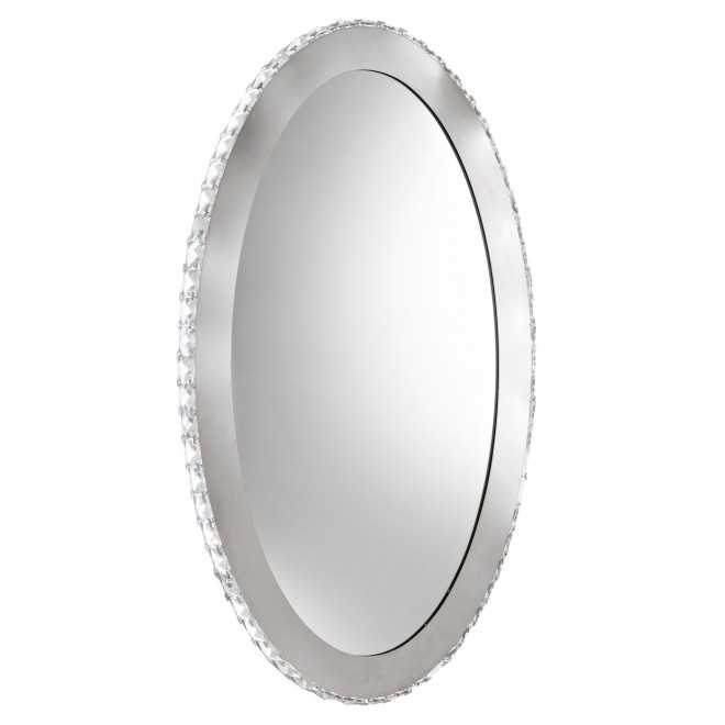 EGLO 93948 | Toneria Eglo zidna svjetiljka ovalni 1x LED 3600lm 4000K krom, prozirna, zrcalo