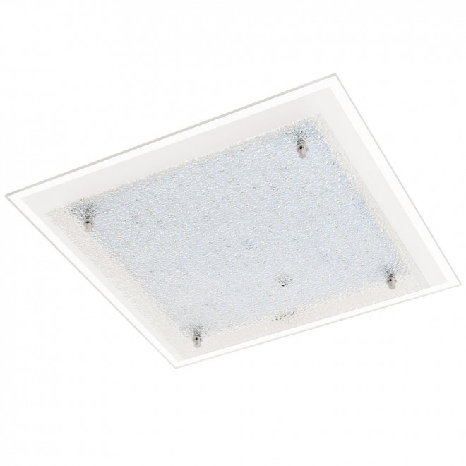 EGLO 94447 | Priola Eglo zidna, stropne svjetiljke svjetiljka 1x LED 1700lm 4000K krom, bijelo, prozirna