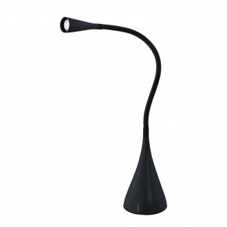 EGLO 94677 | Snapora Eglo stolna svjetiljka 48,5cm sa tiristorski dodirnim prekidačem fleksibilna, jačina svjetlosti se može podešavati 1x LED 330lm 3000K crno