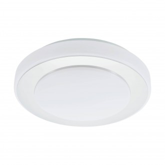 EGLO 95282 | Carpi-LED Eglo zidna, stropne svjetiljke svjetiljka okrugli 1x LED 950lm 3000K IP44 krom, bijelo