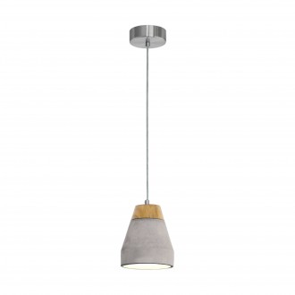 EGLO 95525 | Tarega Eglo visilice svjetiljka 1x E27 sivo, smeđe