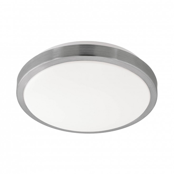 EGLO 96033 | Competa-1 Eglo zidna, stropne svjetiljke svjetiljka okrugli 1x LED 2500lm 3000K bijelo, poniklano mat