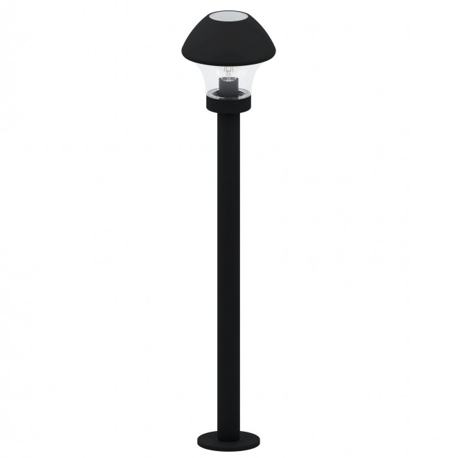 EGLO 97245 | Verlucca Eglo podna svjetiljka 99cm 1x E27 IP44 crno, prozirna