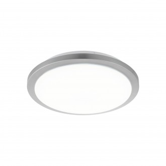 EGLO 97326 | Competa-ST Eglo stropne svjetiljke svjetiljka okrugli s impulsnim prekidačem jačina svjetlosti se može podešavati, sa podešavanjem temperature boje 1x LED 3100lm 2700 - 4000K srebrno, bijelo