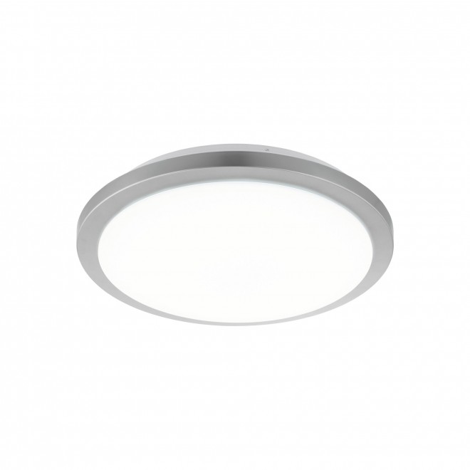 EGLO 97327 | Competa-ST Eglo stropne svjetiljke svjetiljka okrugli s impulsnim prekidačem jačina svjetlosti se može podešavati, sa podešavanjem temperature boje 1x LED 5000lm 2700 - 4000K srebrno, bijelo