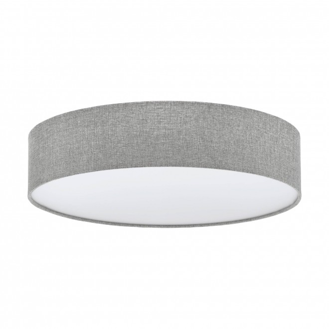 EGLO 97613 | Eglo-Pasteri-GR Eglo stropne svjetiljke svjetiljka okrugli 3x E27 sivo, bijelo