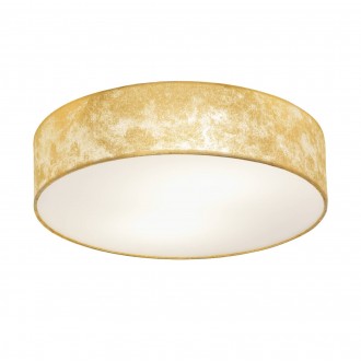 EGLO 97641 | Viserbella Eglo stropne svjetiljke svjetiljka okrugli 1x E27 šampanjac žuto, zlatno