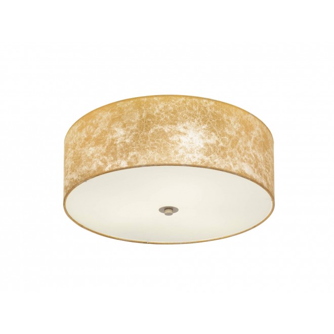 EGLO 97642 | Viserbella Eglo stropne svjetiljke svjetiljka okrugli 3x E27 šampanjac žuto, zlatno