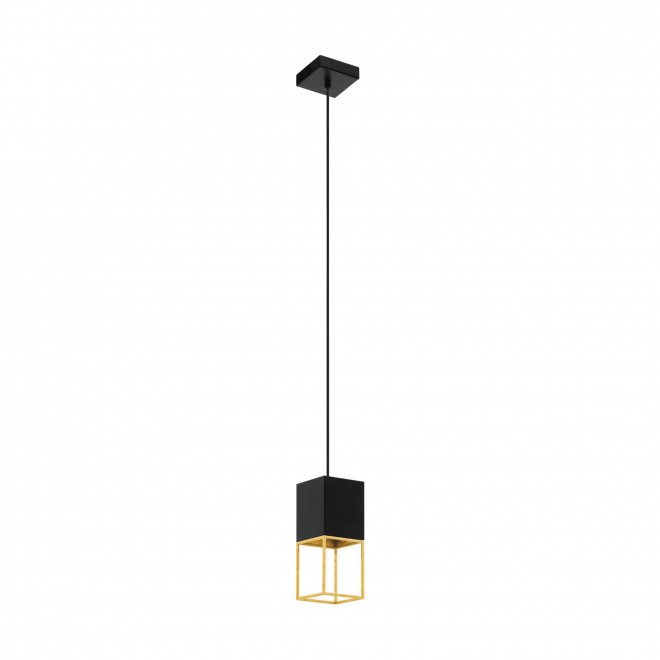 EGLO 97733 | Montebaldo Eglo visilice svjetiljka 1x GU10 345lm 3000K crno, zlatno