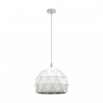EGLO 97855 | Roccaforte Eglo visilice svjetiljka 1x E27 bijelo