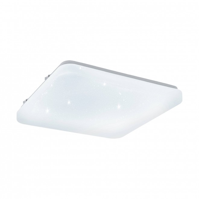 EGLO 97881 | Frania-S Eglo zidna, stropne svjetiljke svjetiljka četvrtast 1x LED 1350lm 3000K bijelo, učinak kristala