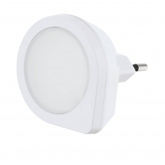 EGLO 97932 | Tineo Eglo orientciona rasvjeta svjetiljka svjetlosni senzor - sumračni prekidač utična svjetiljka 1x LED 2lm 3000K bijelo