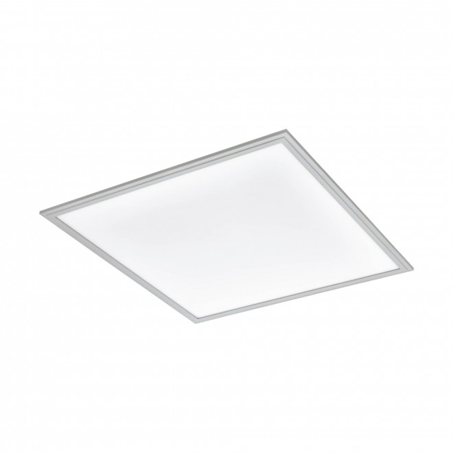 EGLO 98038 | Salobrena-2 Eglo stropne svjetiljke LED panel četvrtast jačina svjetlosti se može podešavati 1x LED 4200lm 4000K sivo, bijelo