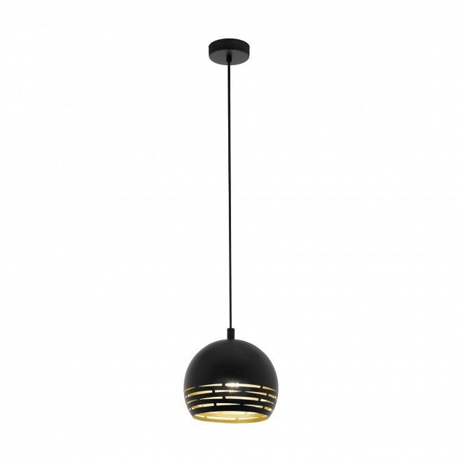EGLO 98071 | Camastra Eglo visilice svjetiljka 1x E27 crno nikel, zlatno