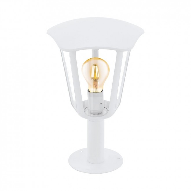 EGLO 98117 | Monreale Eglo podna svjetiljka 33,5cm 1x E27 IP44 bijelo, prozirno