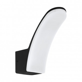 EGLO 98148 | Fiumicino-EG Eglo zidna svjetiljka 1x LED 1300lm 3000K IP44 crno, bijelo