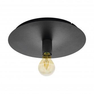 EGLO 98155 | Passano-1 Eglo stropne svjetiljke svjetiljka 1x E27 crno