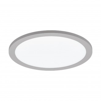 EGLO 98213 | Sarsina Eglo stropne svjetiljke LED panel okrugli jačina svjetlosti se može podešavati 1x LED 2200lm 4000K sivo, bijelo