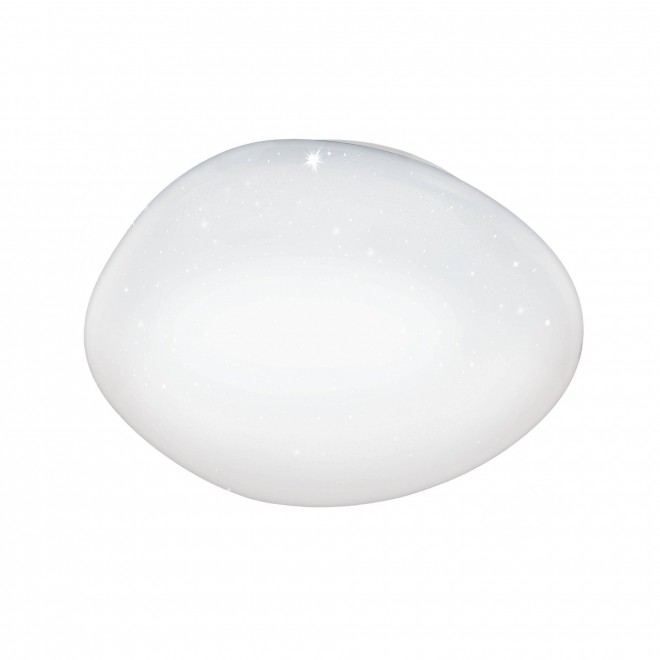 EGLO 98228 | EGLO-Access-Sileras Eglo stropne svjetiljke Access svjetiljka okrugli daljinski upravljač jačina svjetlosti se može podešavati, sa podešavanjem temperature boje, timer, noćno svjetlo 1x LED 3300lm 2700 <-> 6500K bijelo, učinak kristala