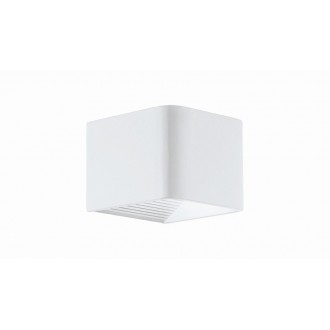 EGLO 98266 | Doninni Eglo zidna svjetiljka oblik cigle 1x LED 600lm 3000K IP44 bijelo