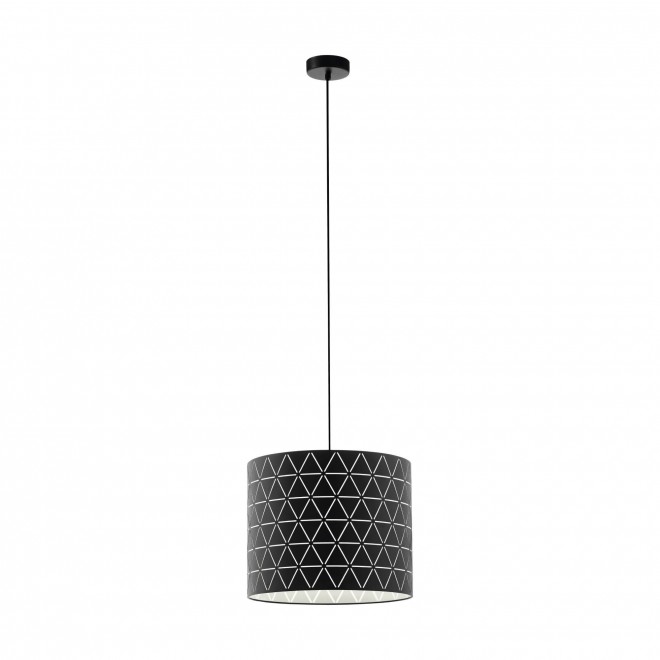EGLO 98351 | Ramon-EG Eglo visilice svjetiljka 1x E27 crno, bijelo