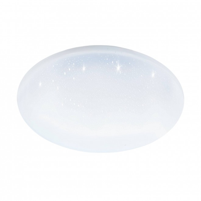 EGLO 98899 | EGLO-Connect-Totari Eglo stropne svjetiljke smart rasvjeta daljinski upravljač jačina svjetlosti se može podešavati, sa podešavanjem temperature boje, promjenjive boje 1x LED 2600lm 2700 <-> 6500K bijelo, učinak kristala