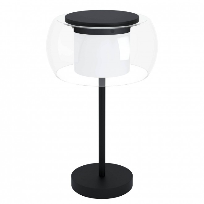 EGLO 99024 | EGLO-Connect-Briaglia Eglo stolna smart rasvjeta 51cm sa prekidačem na kablu jačina svjetlosti se može podešavati, sa podešavanjem temperature boje, promjenjive boje, može se upravljati daljinskim upravljačem 1x LED 1850lm 2700 <-> 6500