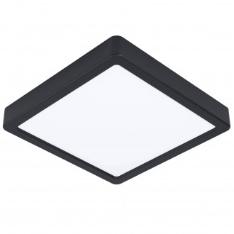 EGLO 99256 | Fueva-5 Eglo zidna, stropne svjetiljke LED panel četvrtast 1x LED 2000lm 4000K crno, bijelo