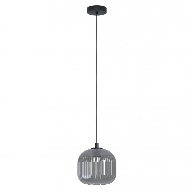 EGLO 99371 | Mantunalle Eglo visilice svjetiljka 1x E27 crno, dim