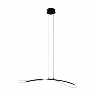 EGLO 99382 | Egidonella Eglo visilice svjetiljka 1x LED 3250lm 3000K crno, bijelo