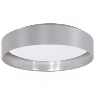 EGLO 99543 | Eglo-Maserlo-GS Eglo stropne svjetiljke svjetiljka okrugli 1x LED 2100lm 3000K sivo, srebrno, poniklano mat