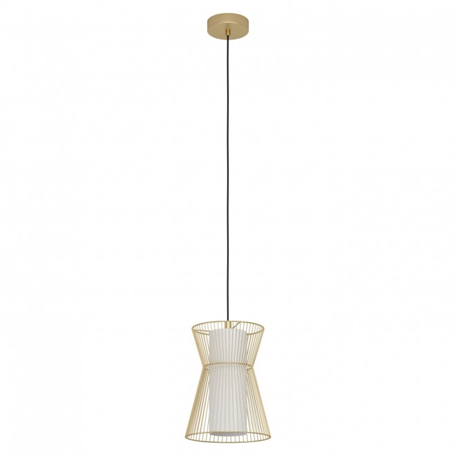 EGLO 99635 | Maseta Eglo visilice svjetiljka 1x E27 zlatno, opal