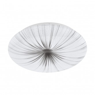 EGLO 99699 | Nieves Eglo zidna, stropne svjetiljke svjetiljka okrugli 1x LED 1350lm 3000K bijelo, srebrno