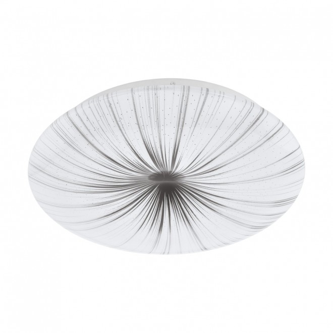 EGLO 99699 | Nieves Eglo zidna, stropne svjetiljke svjetiljka okrugli 1x LED 1350lm 3000K bijelo, srebrno