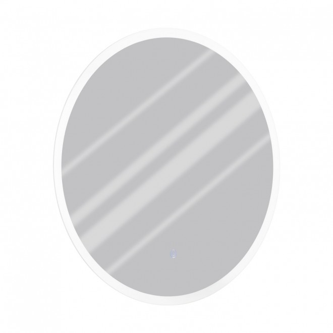EGLO 99774 | Buenavista Eglo zrcalo svjetiljka okrugli sa dodirnim prekidačem 1x LED 1500lm 4000K IP44 srebrno, zrcalo