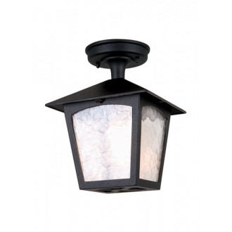 ELSTEAD BL6A-BLACK | York-EL Elstead stropne svjetiljke svjetiljka 1x E27 IP23 crno, prozirno