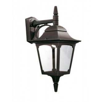 ELSTEAD CP2-BLACK | Chapel Elstead zidna svjetiljka 1x E27 IP44 crno, prozirno