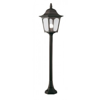 ELSTEAD CP5-BLACK | Chapel Elstead podna svjetiljka 100cm 1x E27 IP44 crno, prozirno