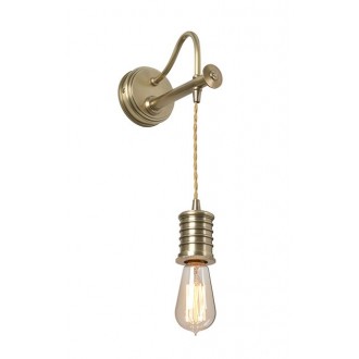ELSTEAD DOUILLE1-AB | Douille Elstead zidna svjetiljka s podešavanjem visine 1x E27 antik bakar
