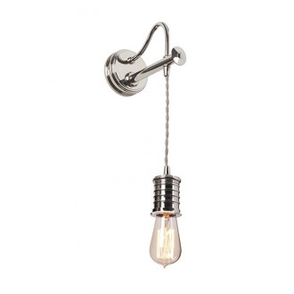 ELSTEAD DOUILLE1-PN | Douille Elstead zidna svjetiljka s podešavanjem visine 1x E27 satenski nikal