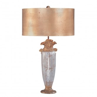 ELSTEAD FB-BIENVILLE-TL | Bienville Elstead stolna svjetiljka 73,5cm s prekidačem ručno bojano 1x E27 antik zlato, antik zlato