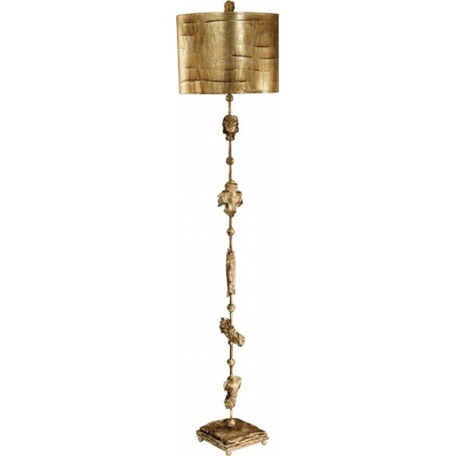 ELSTEAD FB-FRAGMENT-FL-G | Fragment Elstead podna svjetiljka 170,2cm s prekidačem ručno bojano 1x E27 antik zlato