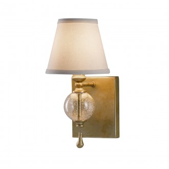 ELSTEAD FE-ARGENTO1 | Argento-EL Elstead zidna svjetiljka 1x E14 antik zlato, prozirna bijela, efekt mjehura