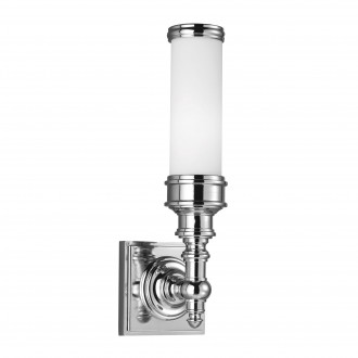ELSTEAD FE-PAYN-OR1-BATH | Payne Elstead zidna svjetiljka 1x G9 320lm 3000K IP44 svjetli krom, poniklano, opal