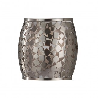 ELSTEAD FE-ZARA1 | Zara-EL Elstead zidna svjetiljka 1x E27 prozirna srebrna, grebani nikal, acidni