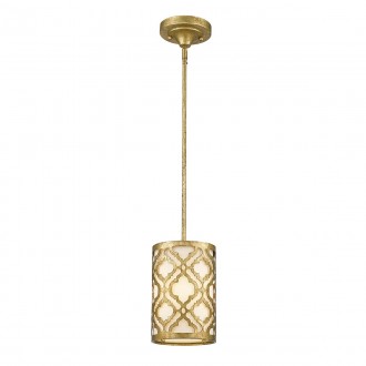 ELSTEAD GN-ARABELLA-MP | Arabella-EL Elstead stropne svjetiljke, visilice svjetiljka ručno bojano 1x E27 antik zlato, krem
