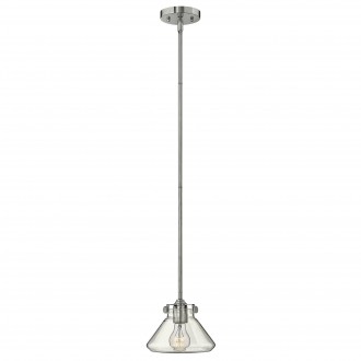 ELSTEAD HK-CONGRESS-P-A-CM | Congress Elstead visilice svjetiljka s podešavanjem visine 1x E27 krom, prozirno