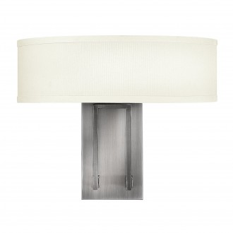 ELSTEAD HK-HAMPTON2 | Hampton-EL Elstead zidna svjetiljka 2x E14 antični nikal, bijelo